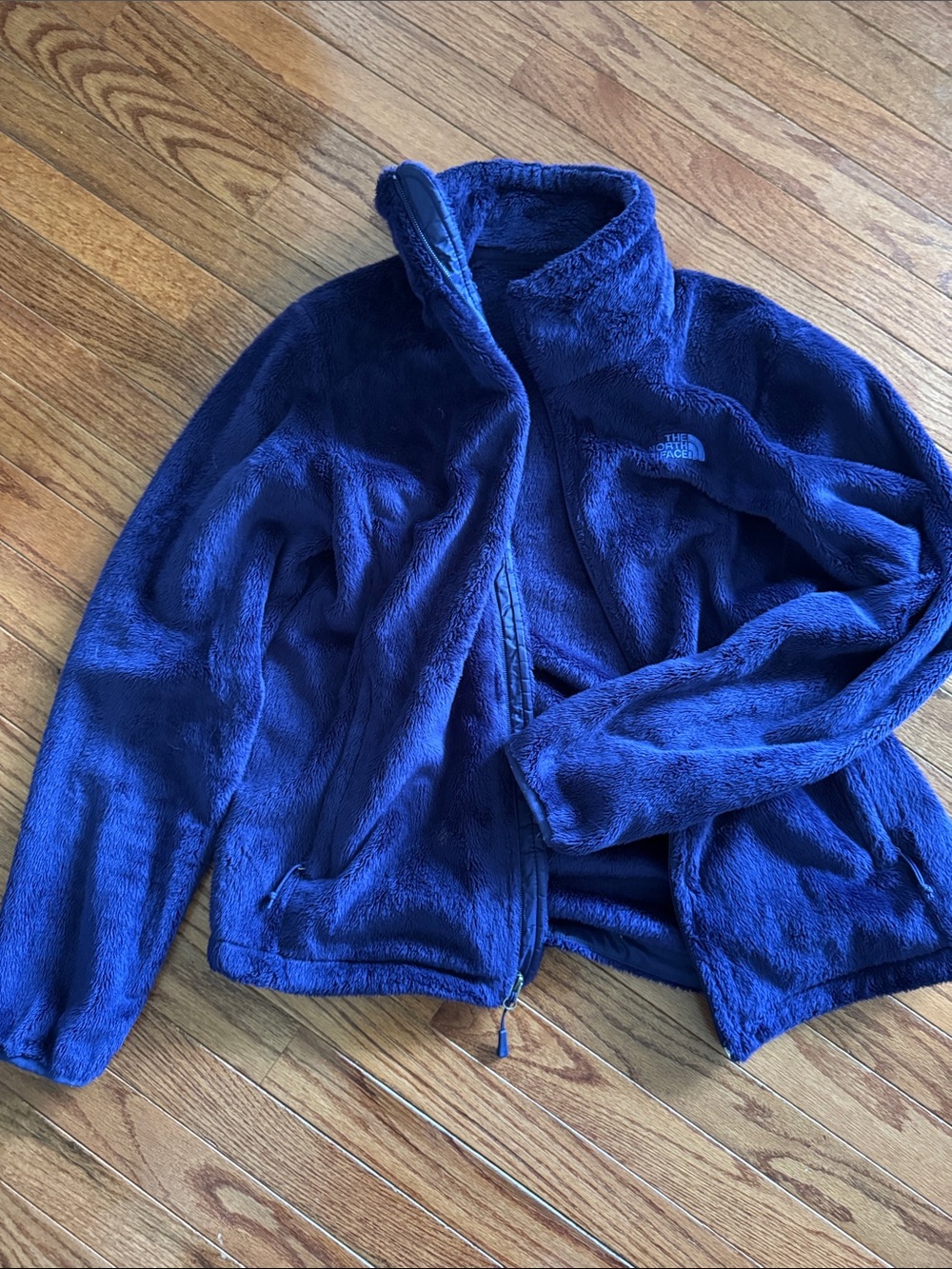 The North Face Dark Purple Plush Fleece Jacket